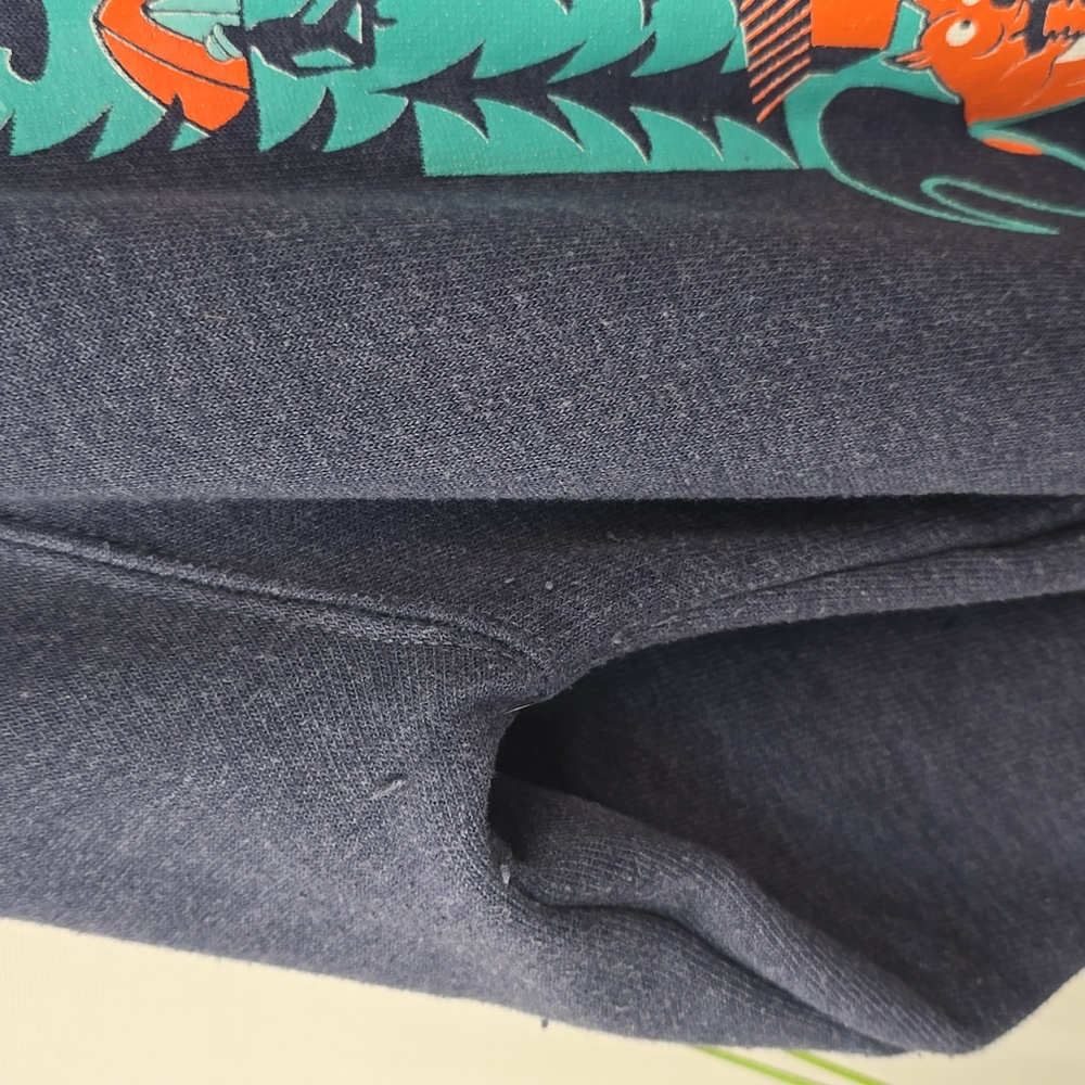 Music Festival Blue Crewneck Sweatshirt Large - Picture 4 of 6